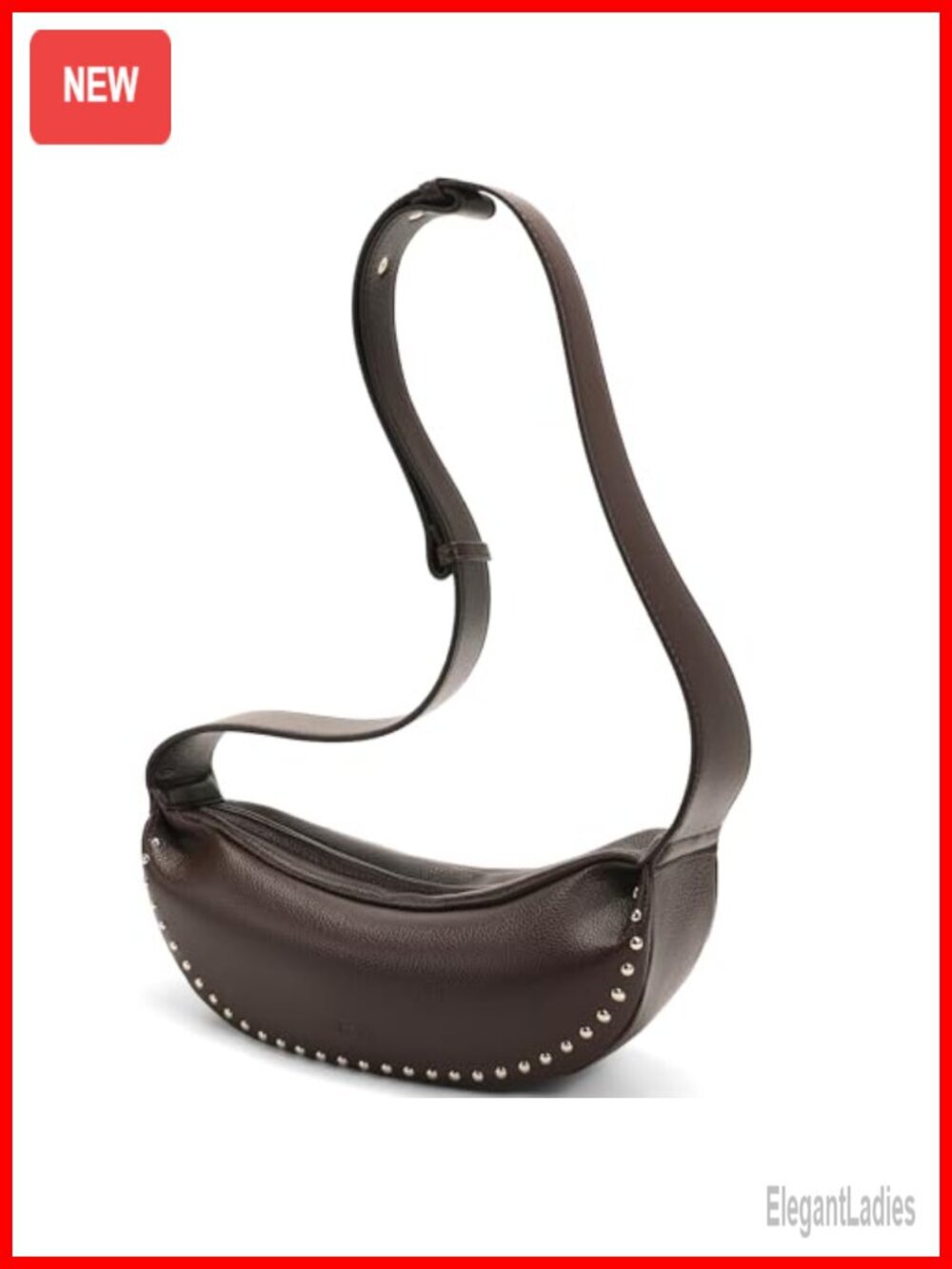 PU Leather Crossbody Hobo Sling Bag Women Shoulder Purse